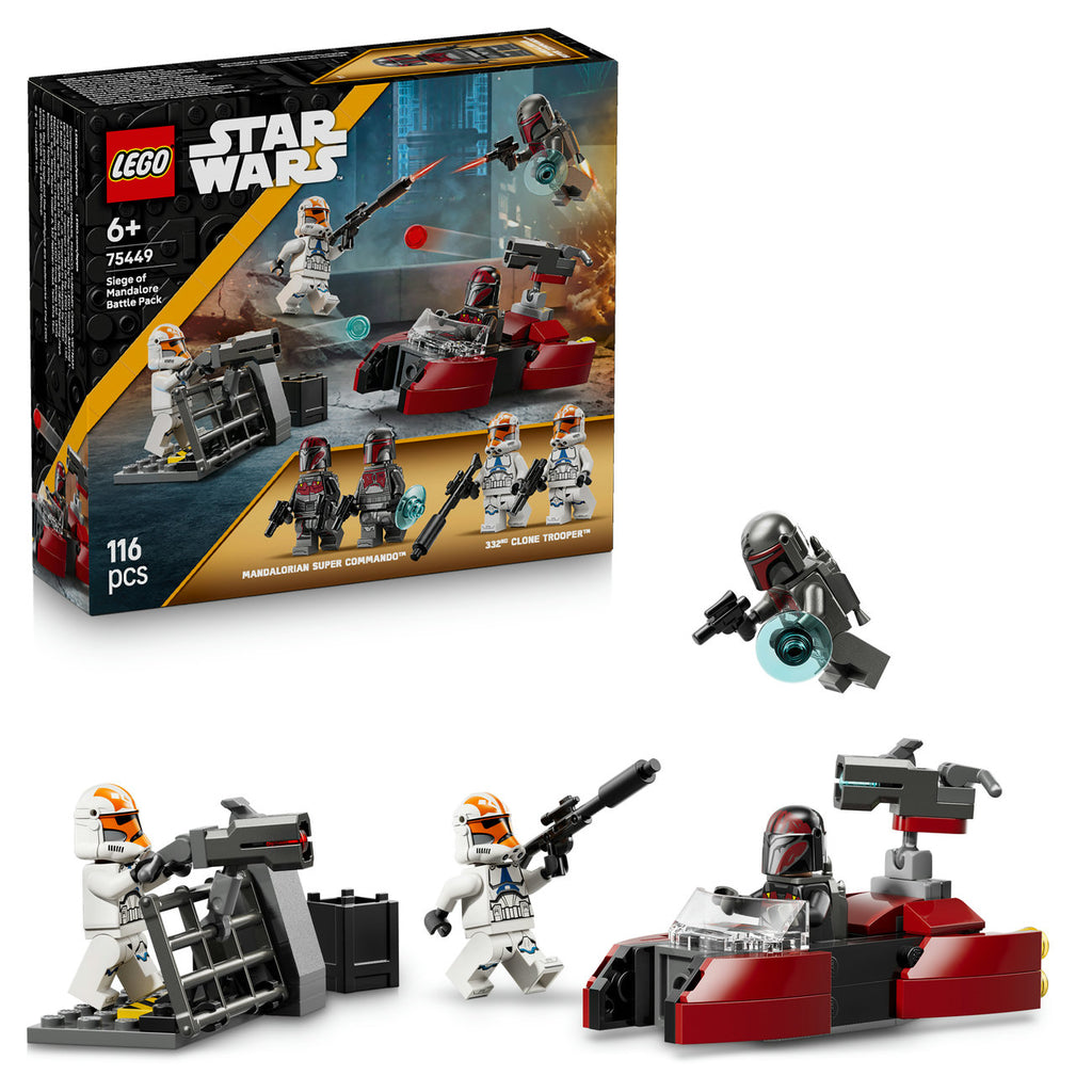 LEGO Star Wars™ 75449 Pack de combat Le Siège de Mandalore