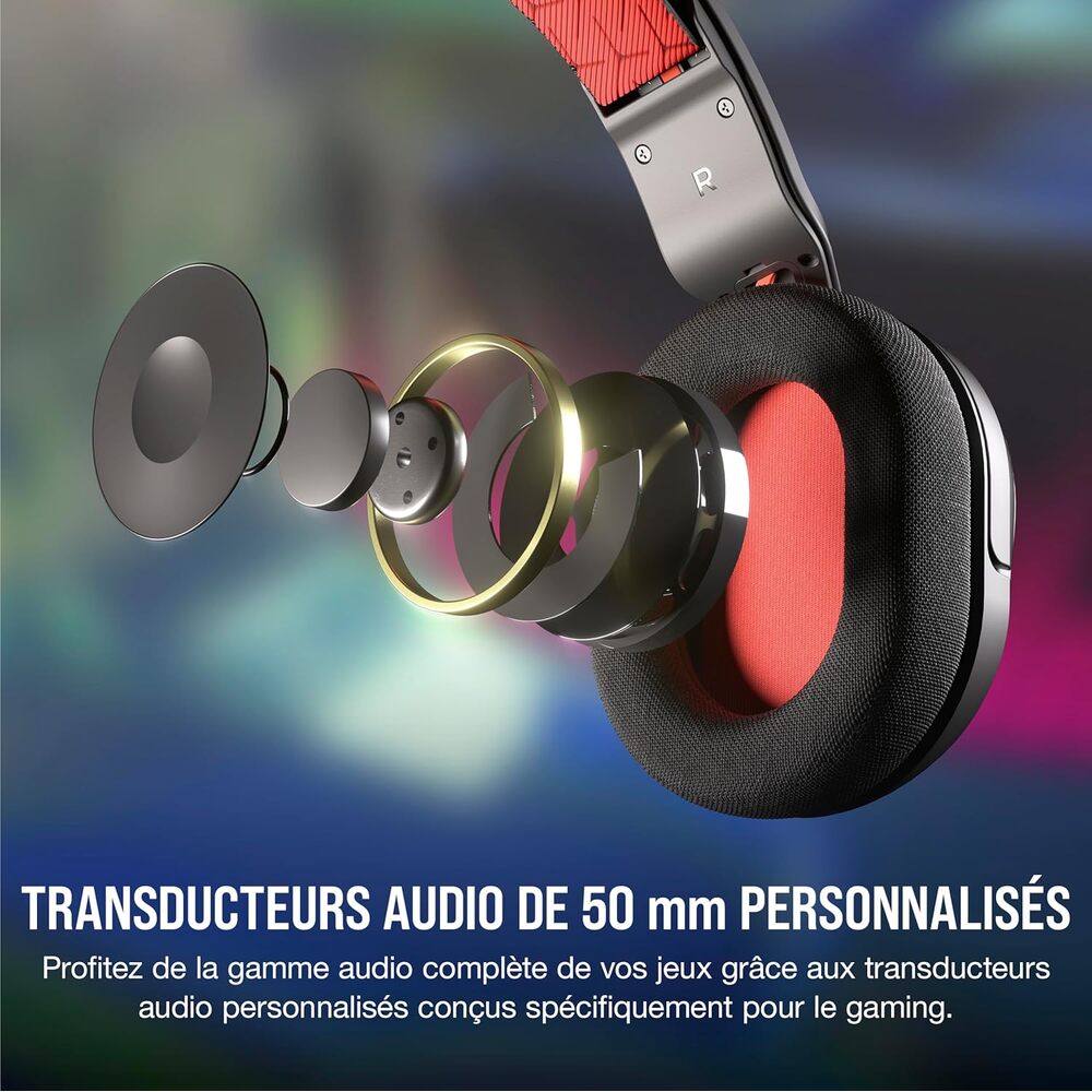 Corsair HS35 v2 Casque Gaming Filaire (Jack 3,5 mm) - Micro intégré - Carbone