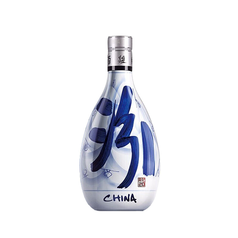 Xinghuacun Qinghua Fenjiu 20 ans Baijiu à arôme léger 500 ml 42 % alc/vol