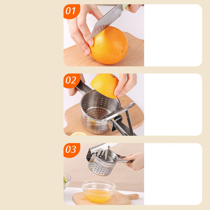 BJ Extracteur de Jus en Acier Inoxydable