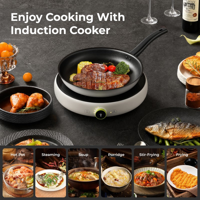 Joyami plaque à induction ronde JCL02M - 220/240 V - 2100 W