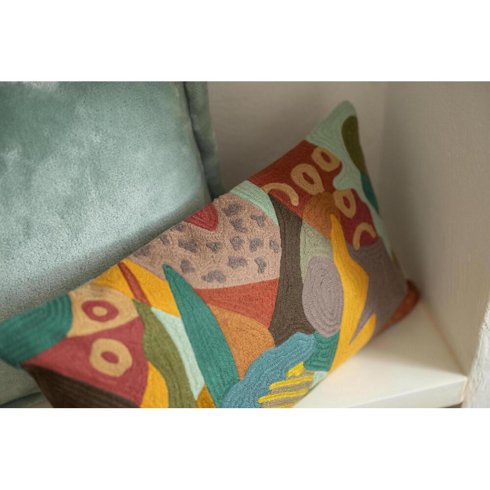 Vivaraise IZEL HOUSSE DE COUSSIN BRODE MINERAL