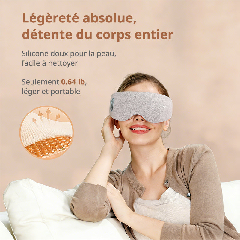 BREO See7 Masseur oculaire chauffant et refroidissant pour les yeux gonflés et soulagement de la fatigue oculaire