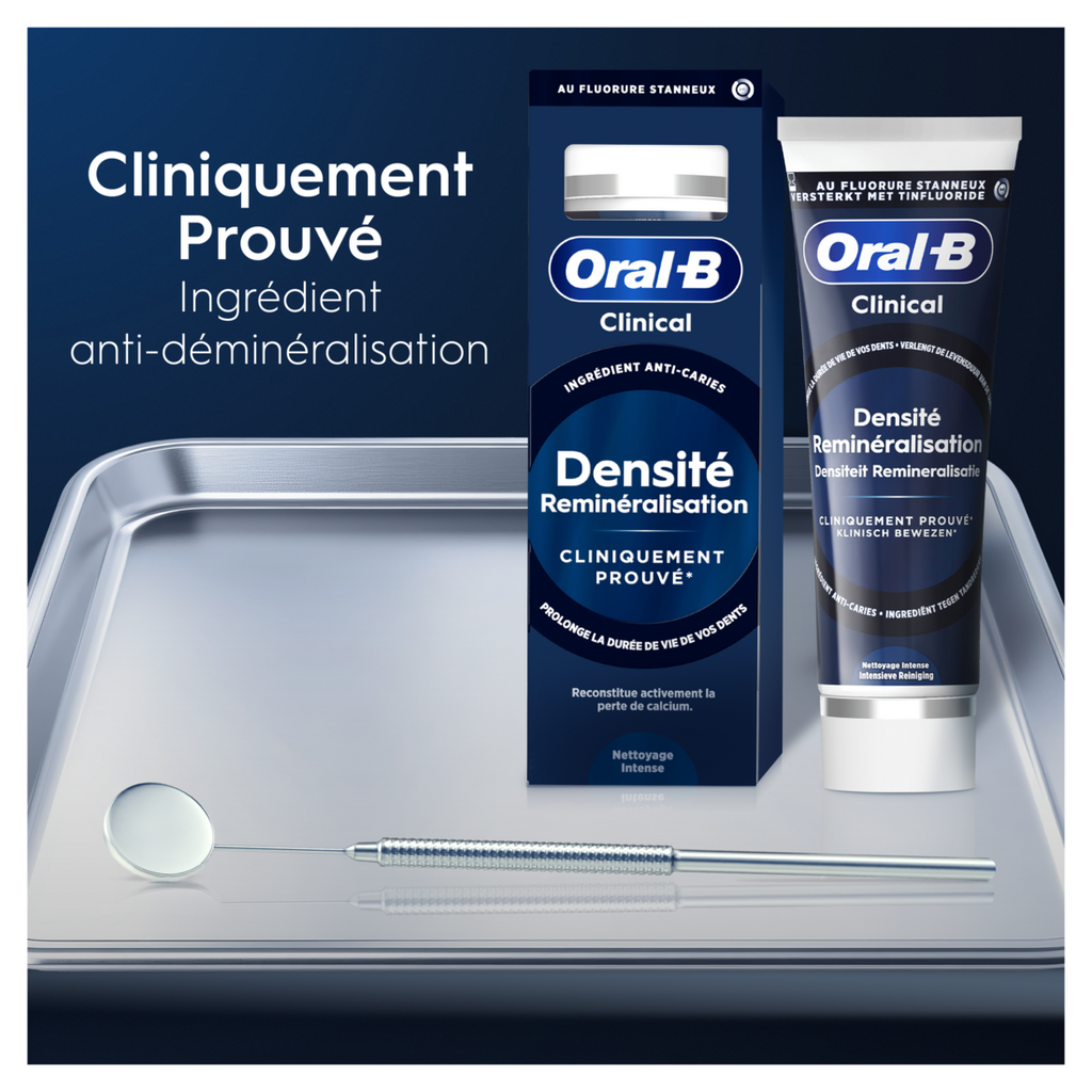 Oral-B Dentifrice clinique densité émail 75 ml