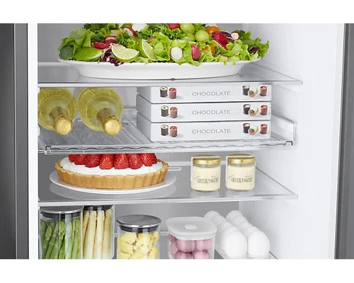 SAMSUNG Réfrigérateur Combiné RB38C7B5C22 390 L Noir Classe C