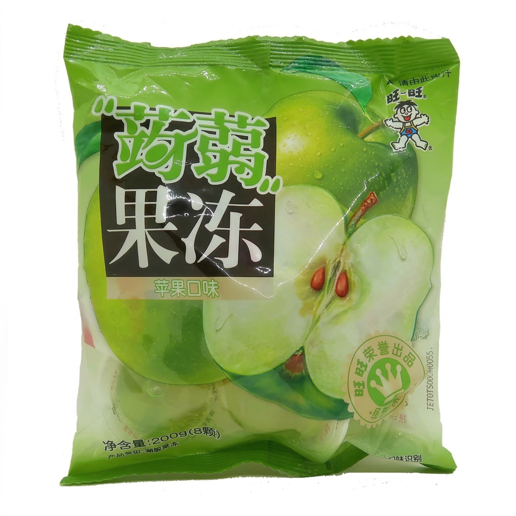 WANT WANT Gelée de konjac (saveur pomme) 200 g