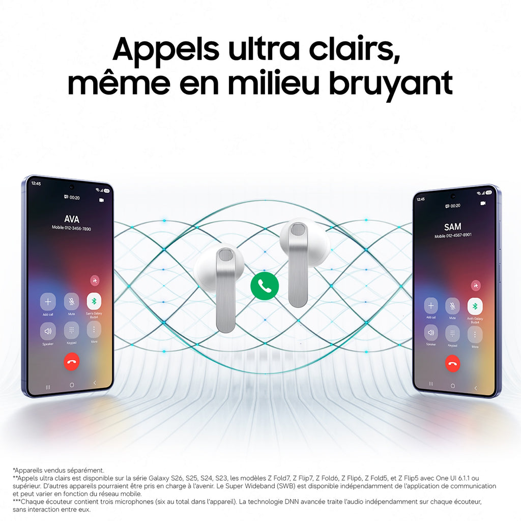 Samsung Galaxy Buds4 - Noir