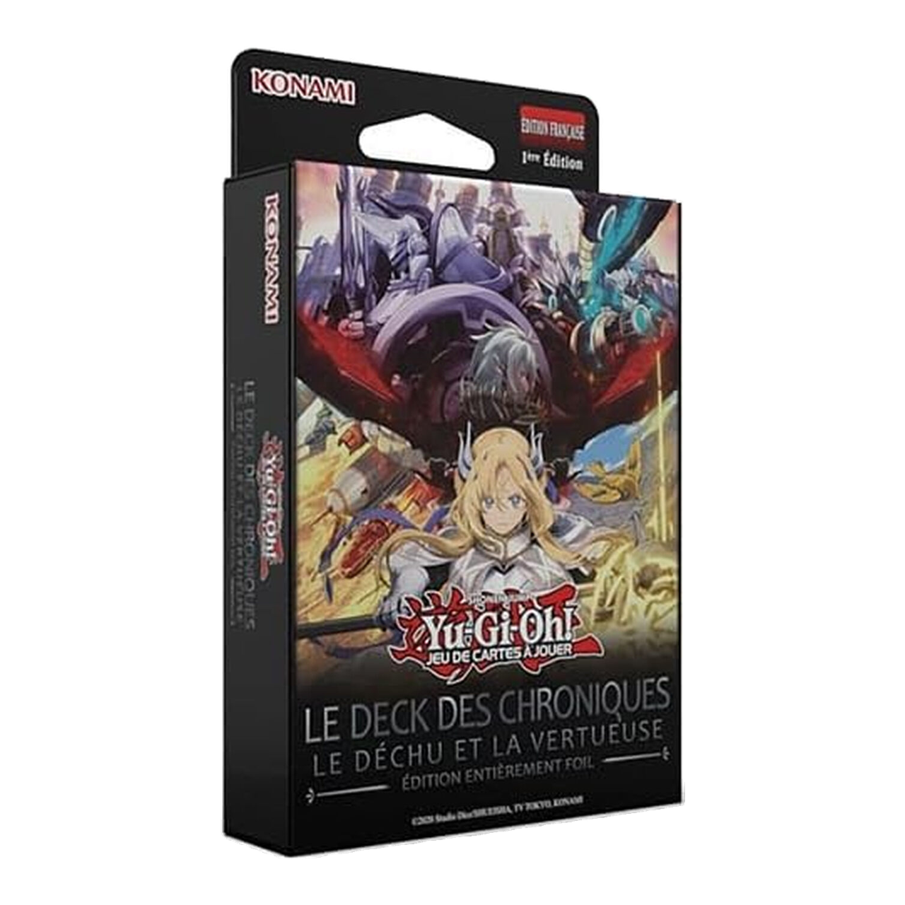 Yu-Gi-Oh! Le Deck des Chroniques : Le Déchu et la Vertueuse 1ère édition Jeu de cartes à jouer