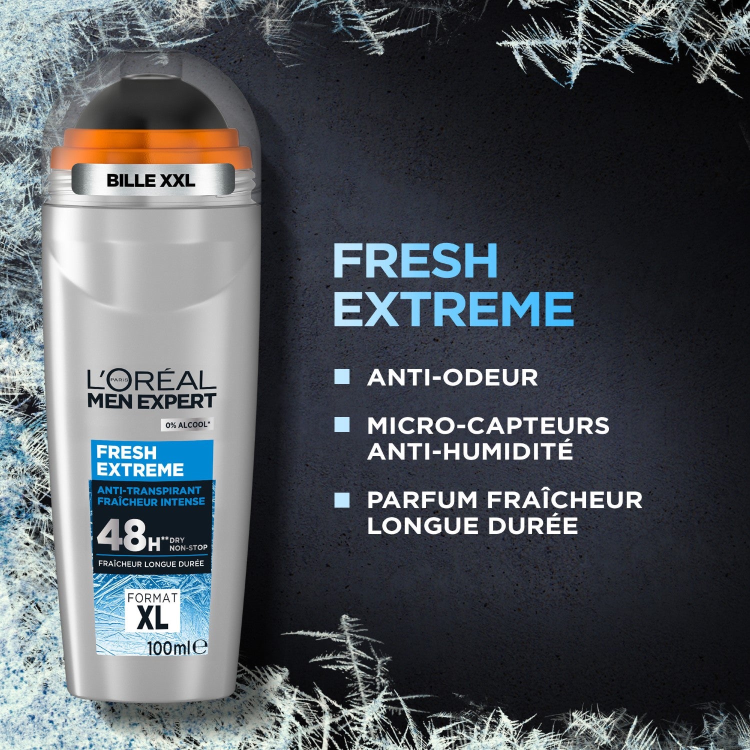 L'Oréal Men Expert Déodorant roll-on Fresh Extreme 100 ml