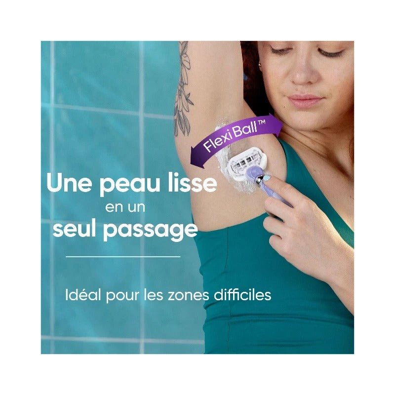 Gillette Venus Swirl - Rasoir Extra Smooth + 1 Recharge - 1 Unité