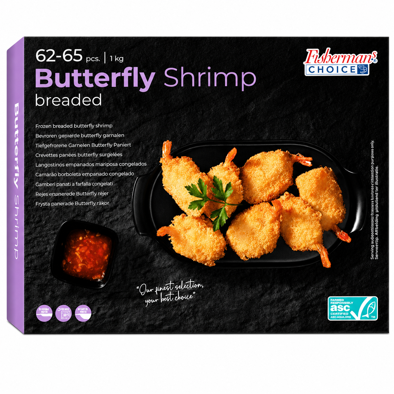 Fisherman's Choice Crevettes Papillon 1 kg