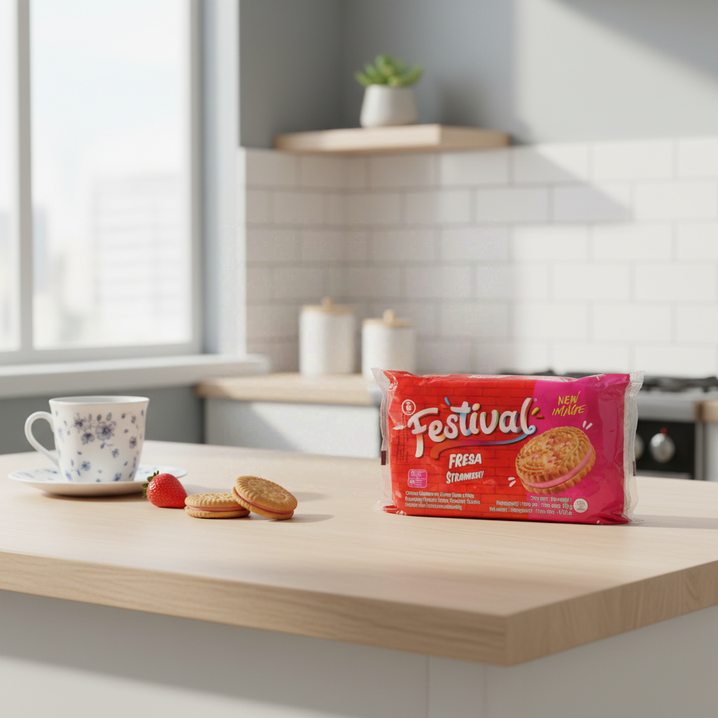 Festival Biscuits saveur fraise - 403 g