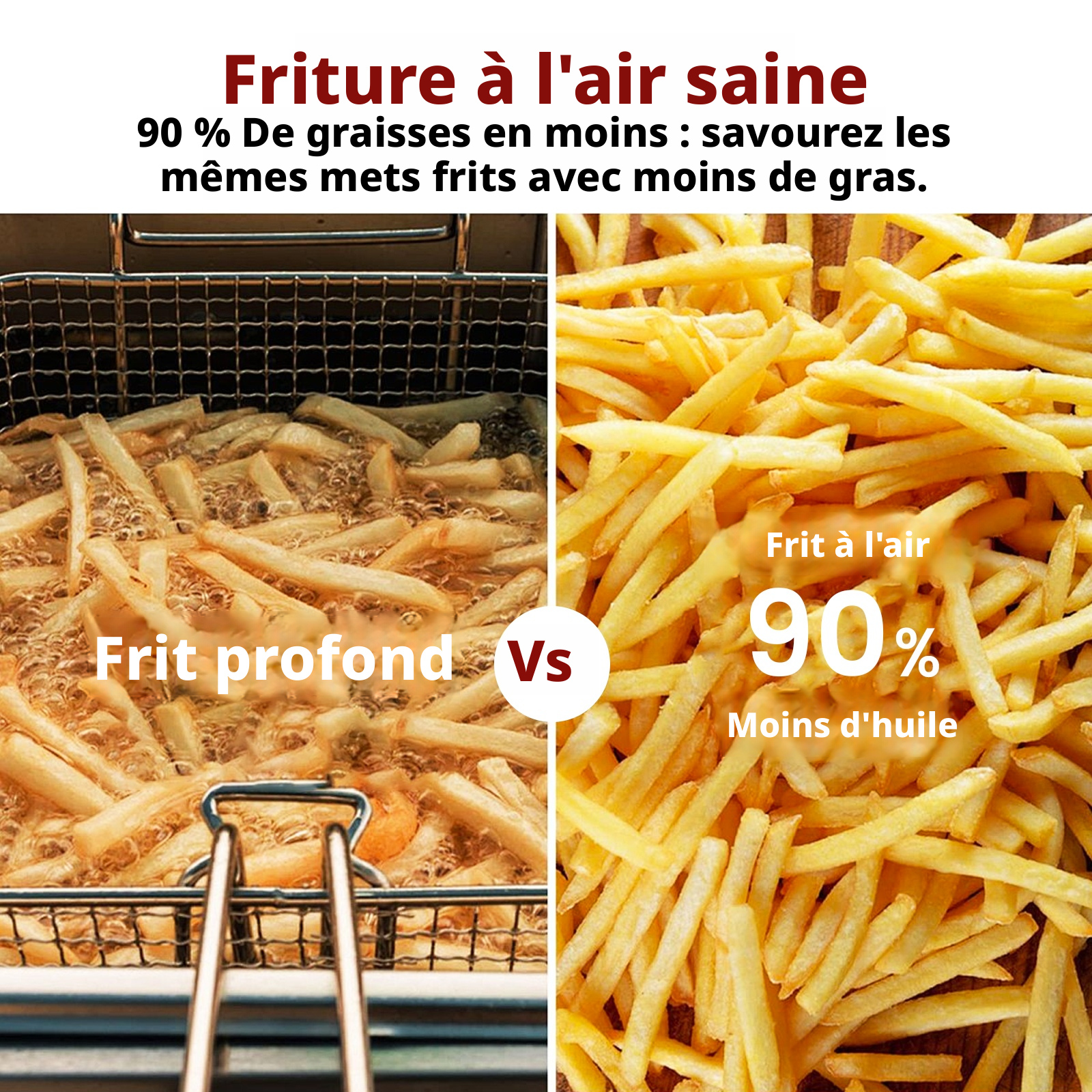 OIMIS Four friteuse à air chaud et grille-pain, 30 L, extra large, avec rôtissoire et déshydrateur, 21 programmes, compatible pizza 33 cm, 1800 W, gris