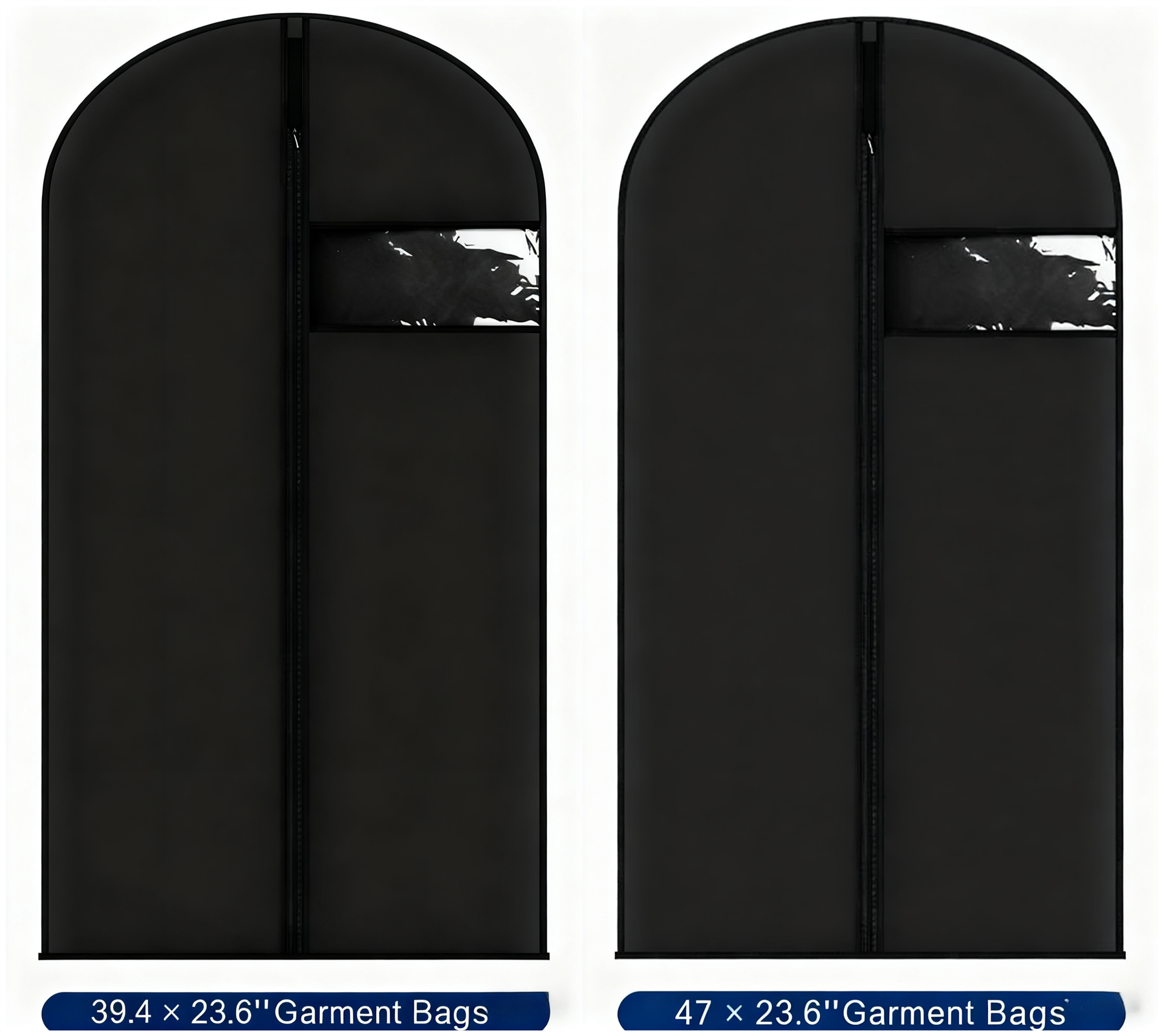 ANQI Lot de 4 Housses Premium pour Vêtements 2*100*60cm 2*120*60cm