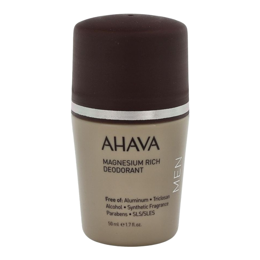 AHAVA Déodorant enrichi en magnésium pour hommes - 50 ml