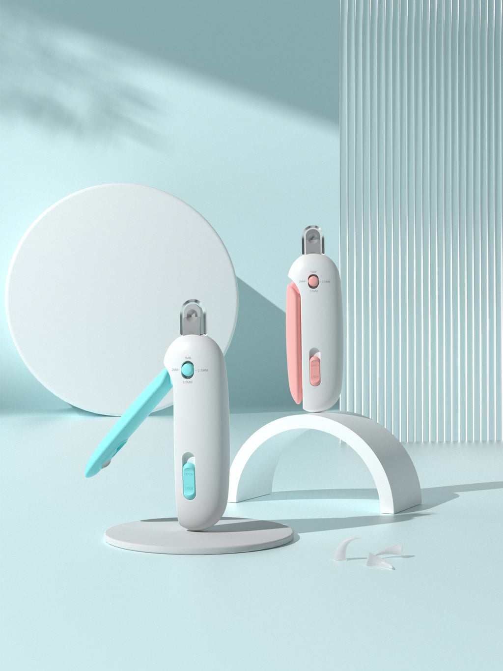 Petgravity Tondeuse de toilettage réglable, rose, adaptée aux chats et petits animaux de compagnie de tous âges, conception ergonomique