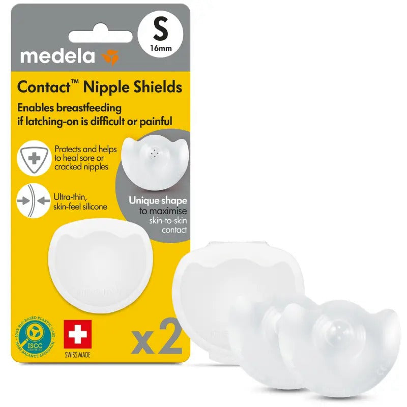 MEDELA Contact - Bouts de sein en silicone, taille L , lot de 2