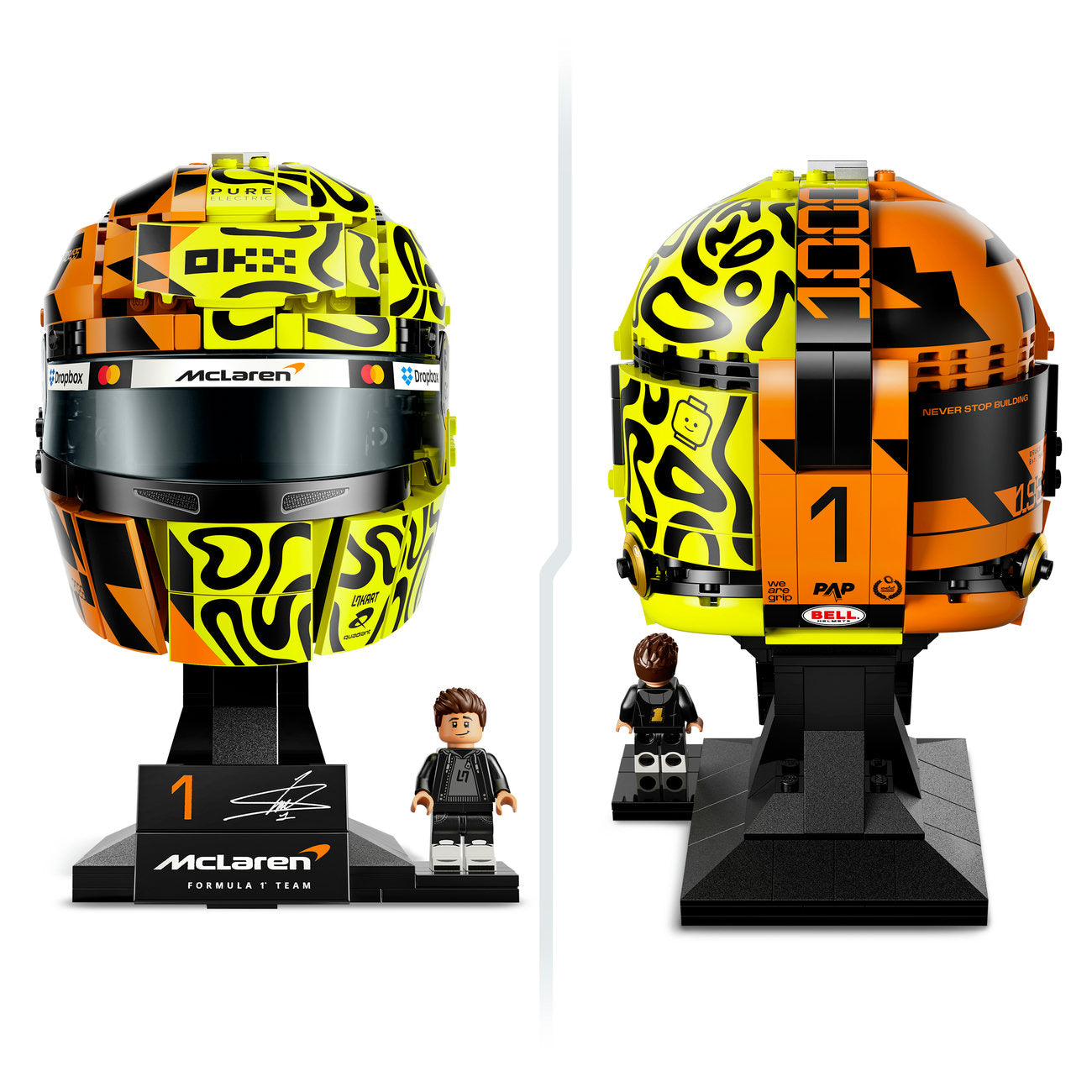 LEGO Editions 43023 McLaren Mastercard F1® Team Casque de Lando Norris