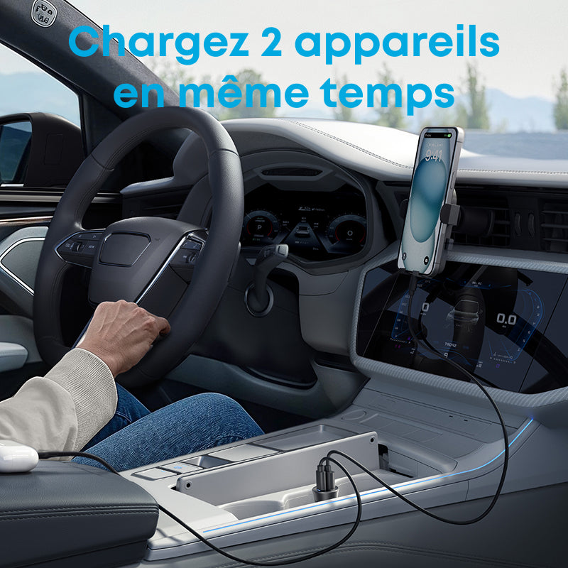 Anker chargeur de voiture (30W, 2 ports)