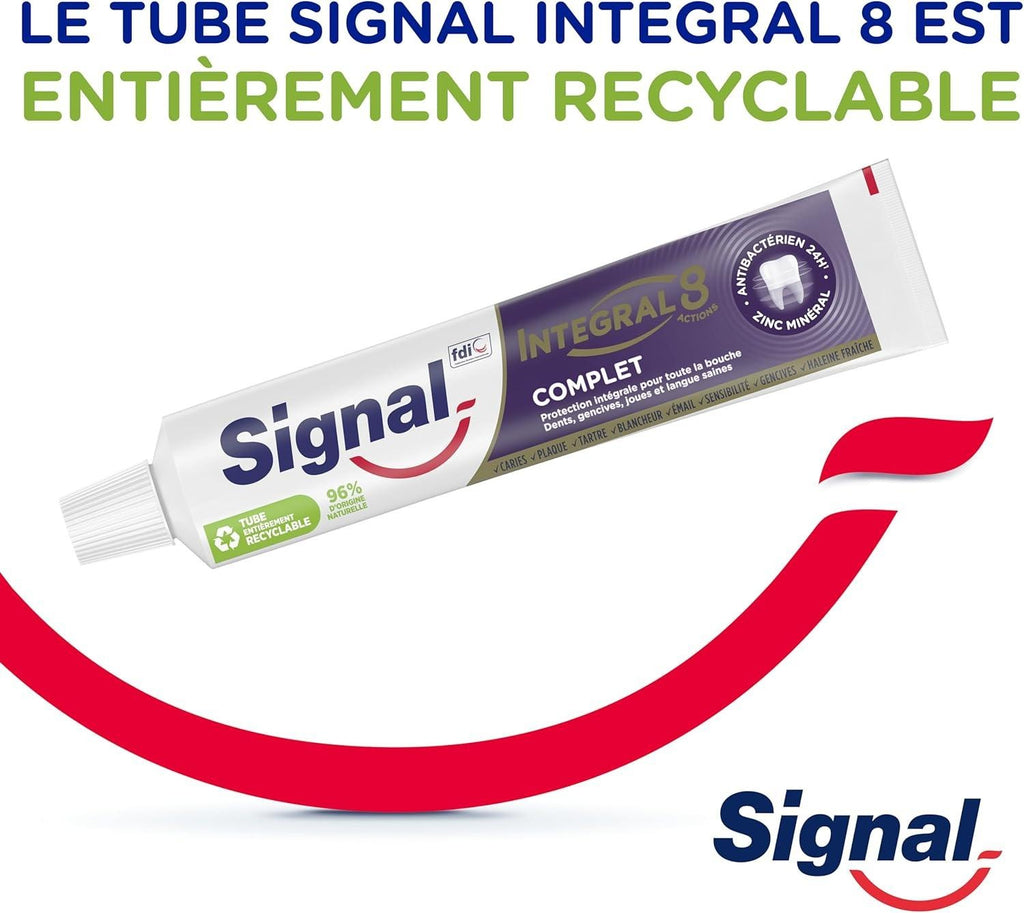 Signal Integral 8 Dentifrice Protection Complète 75 ml
