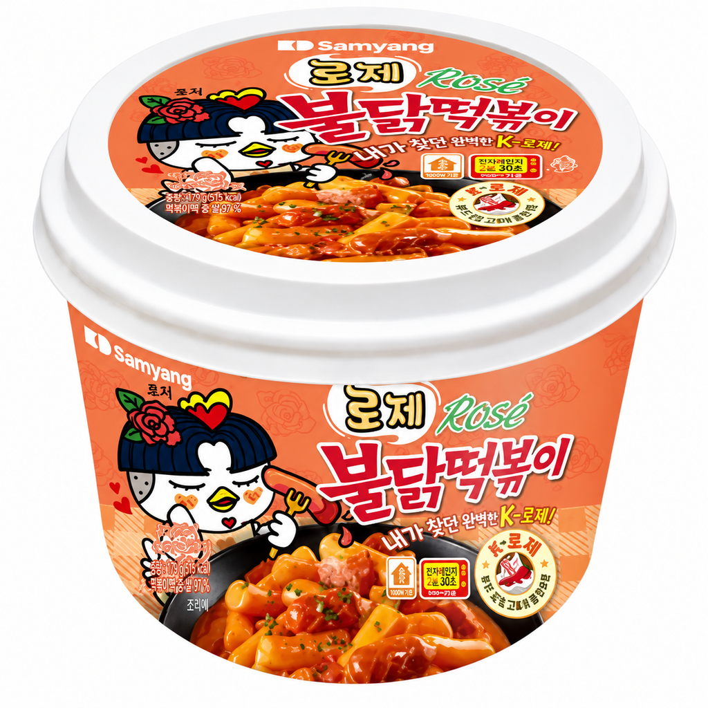 Samyang Buldak Topokki rosé - 183,5 g