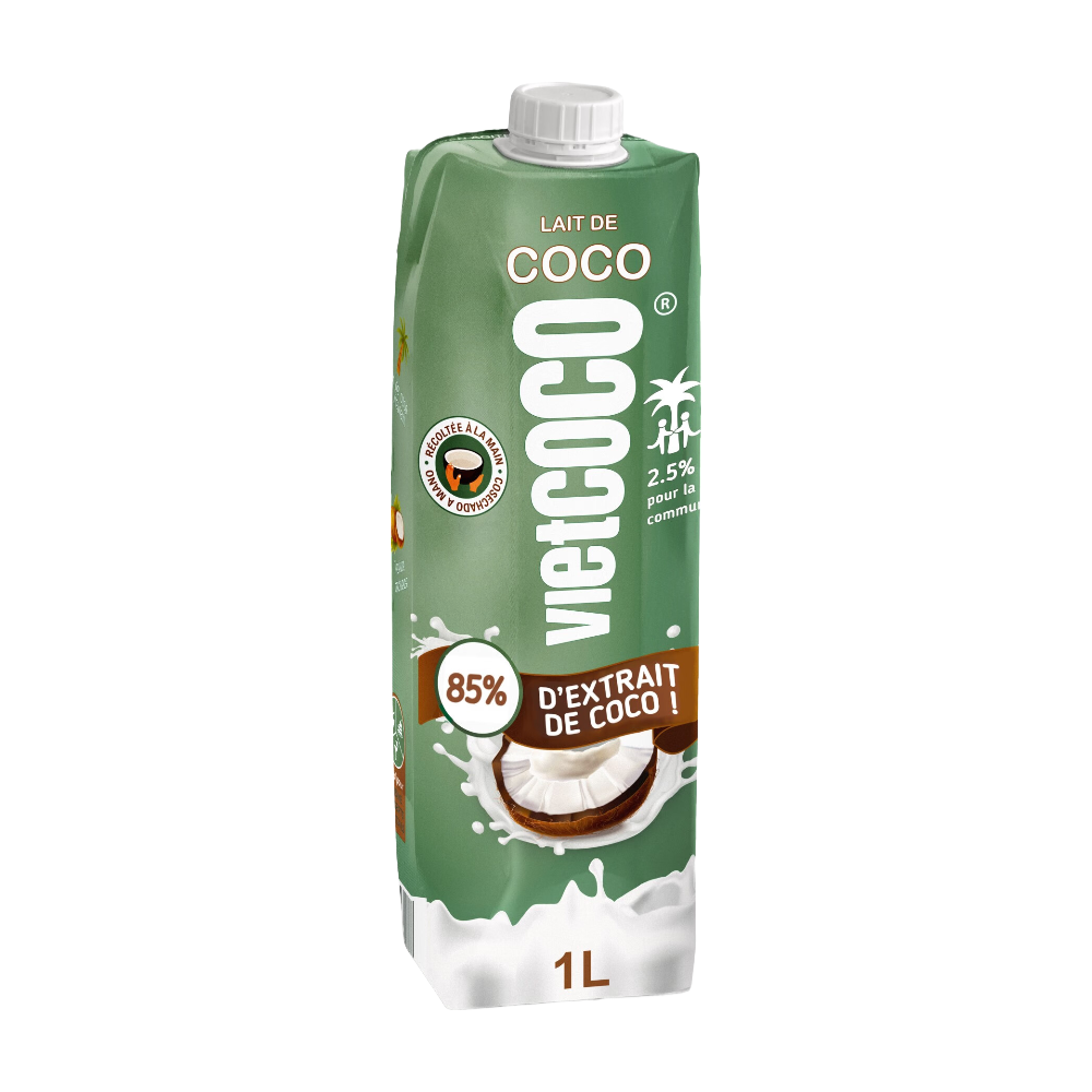 VIETCOCO Lait de coco 17-19% MG 1L