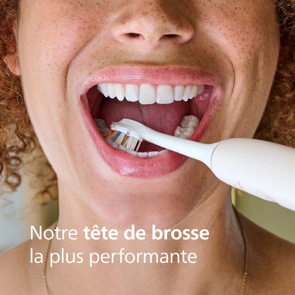 Philips Sonicare Premium All-in-One HX9094/87 Têtes de brosse à dents de rechange lot de 4 - Blanc