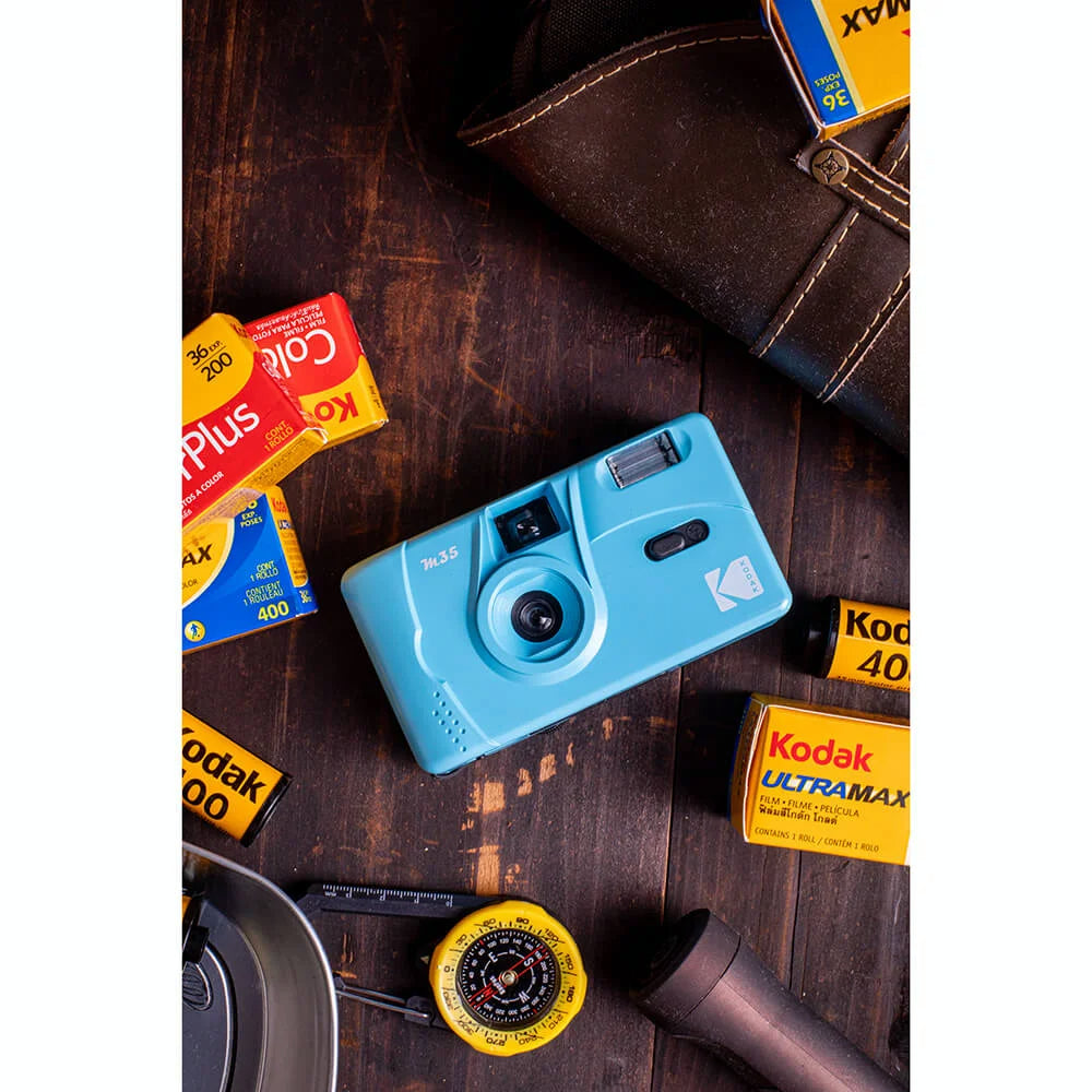 Kodak Appareil photo argentique M35 Bleu