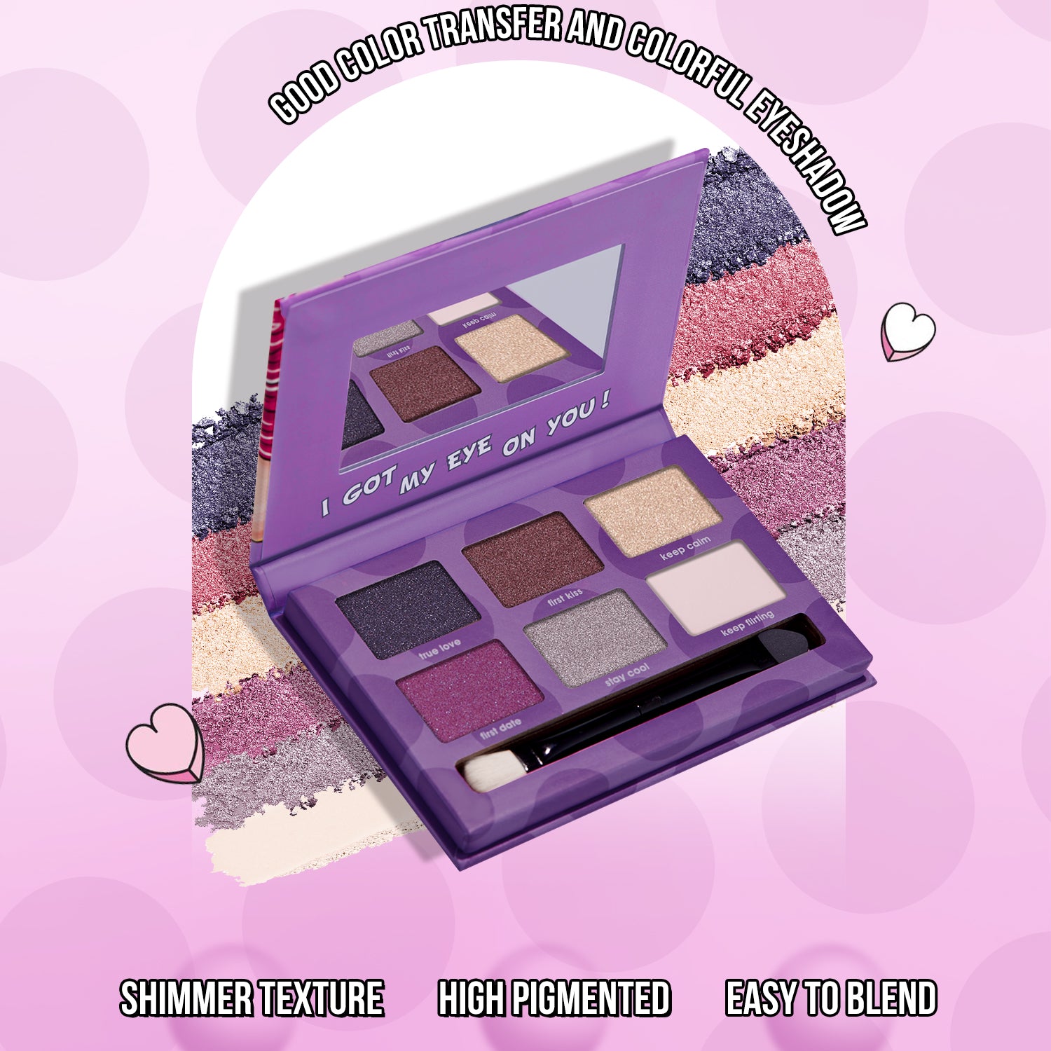 Misslyn Palette de fards à paupières J’adore ça 2 Je t’ai à l’œil !