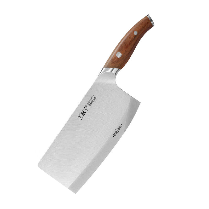 Wangmazi Couteau de cuisine 3-en-1 en acier, hachage et découpe