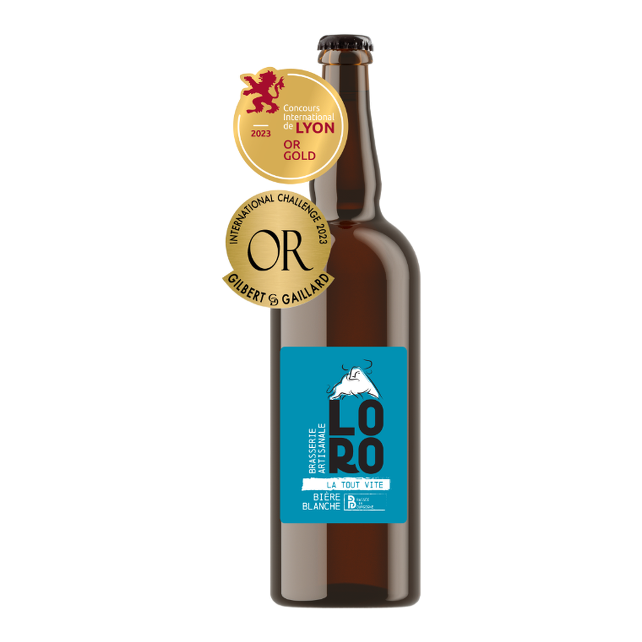 LORO Tout Vite Bière artisanale blanche - 75 cl