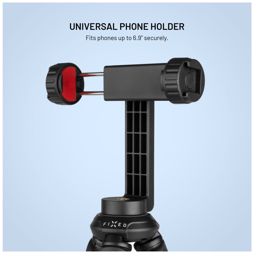 FIXED Support pour téléphone avec filetage 1/4", Noir