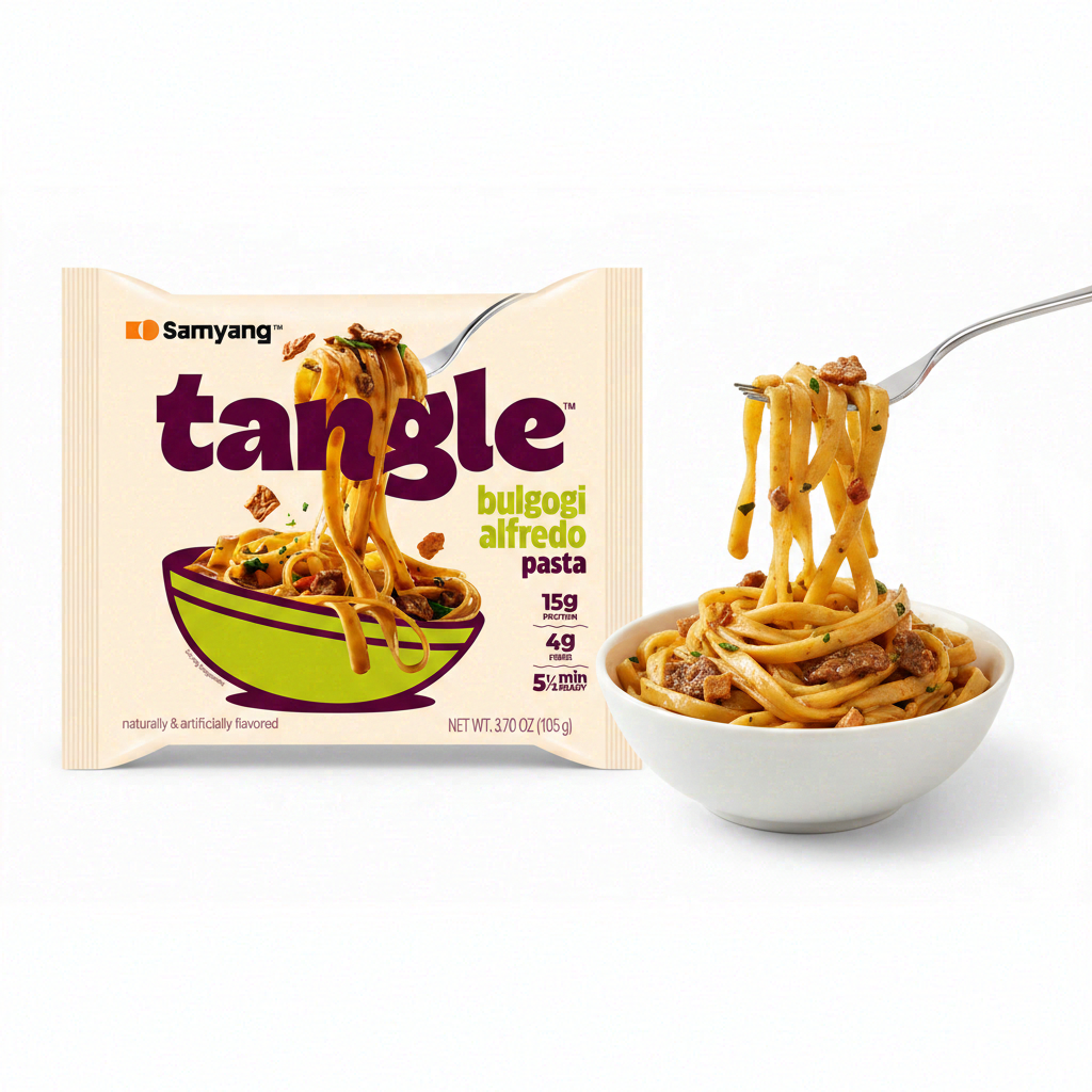 SAMYANG Pâtes Tangle saveur Bulgogi Alfredo 105 g