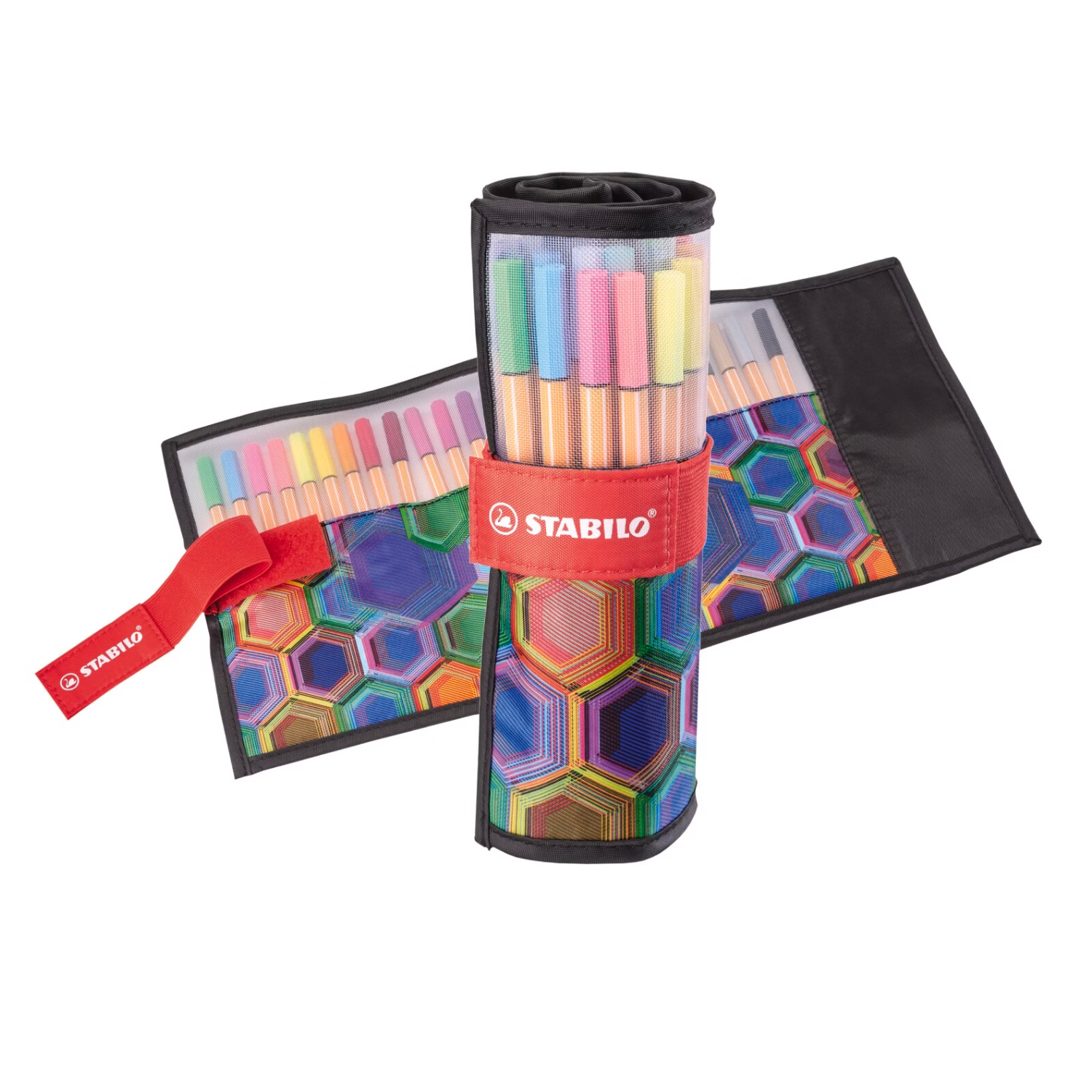 STABILO point 88 Coffret de 25 stylos-feutres à pointe fine Série ARTY Couleurs assorties