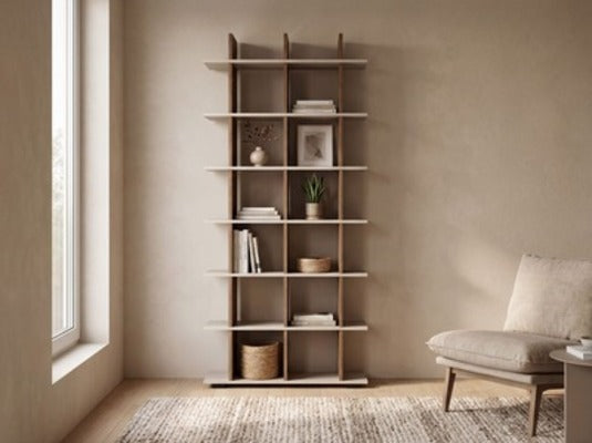 Navas 20A Bibliothèque – H. 173 cm / P. 25 cm / L. 80 cm