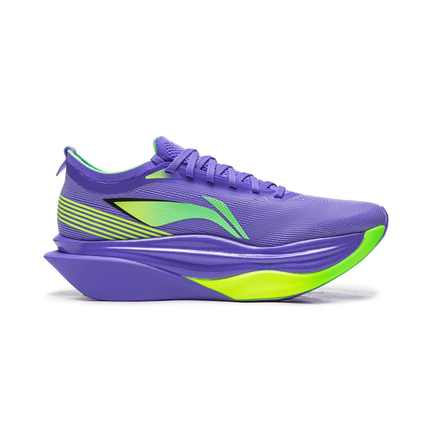 EU43 LI-NING Fly Electric 6 ELITE Chaussures de running de course pour homme marathon sport et plein air - Violet étoilé fluorescent