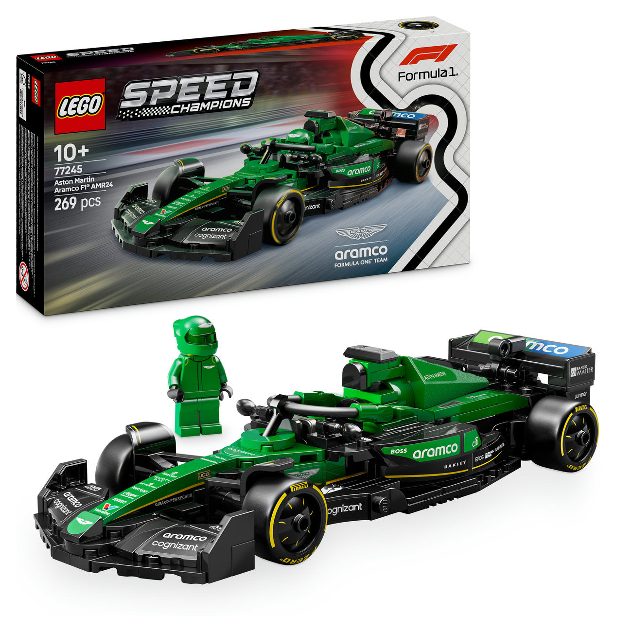 LEGO Speed Champions 77245 Voiture F1® Aston Martin Aramco AMR24
