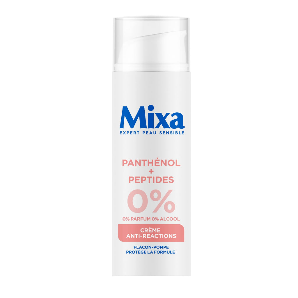 MIXA Crème Hydratante et Réparatrice Panthénol et Peptides 50ml