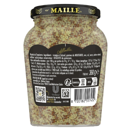 Maille Moutarde à l'ancienne en bocal 360 g