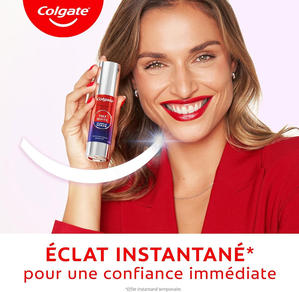 COLGATE Dentifrice Max White Toner Violet - 40 ml
