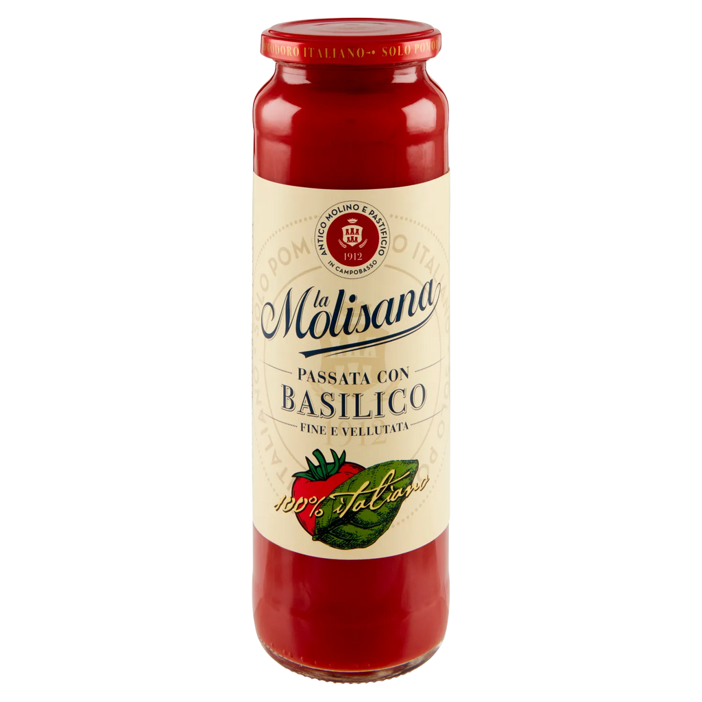 La Molisana Purée de tomate au basilic - 690 g