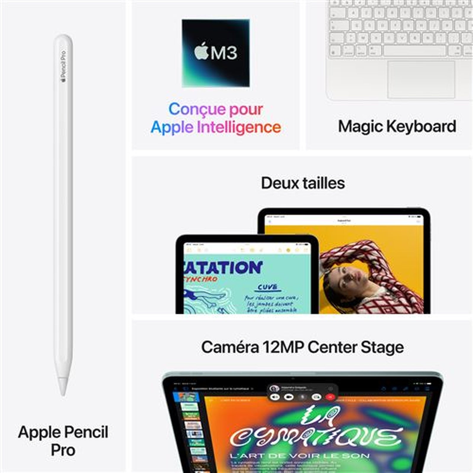 Apple iPad Air 13 2025 Wi-Fi 128 Go Violet