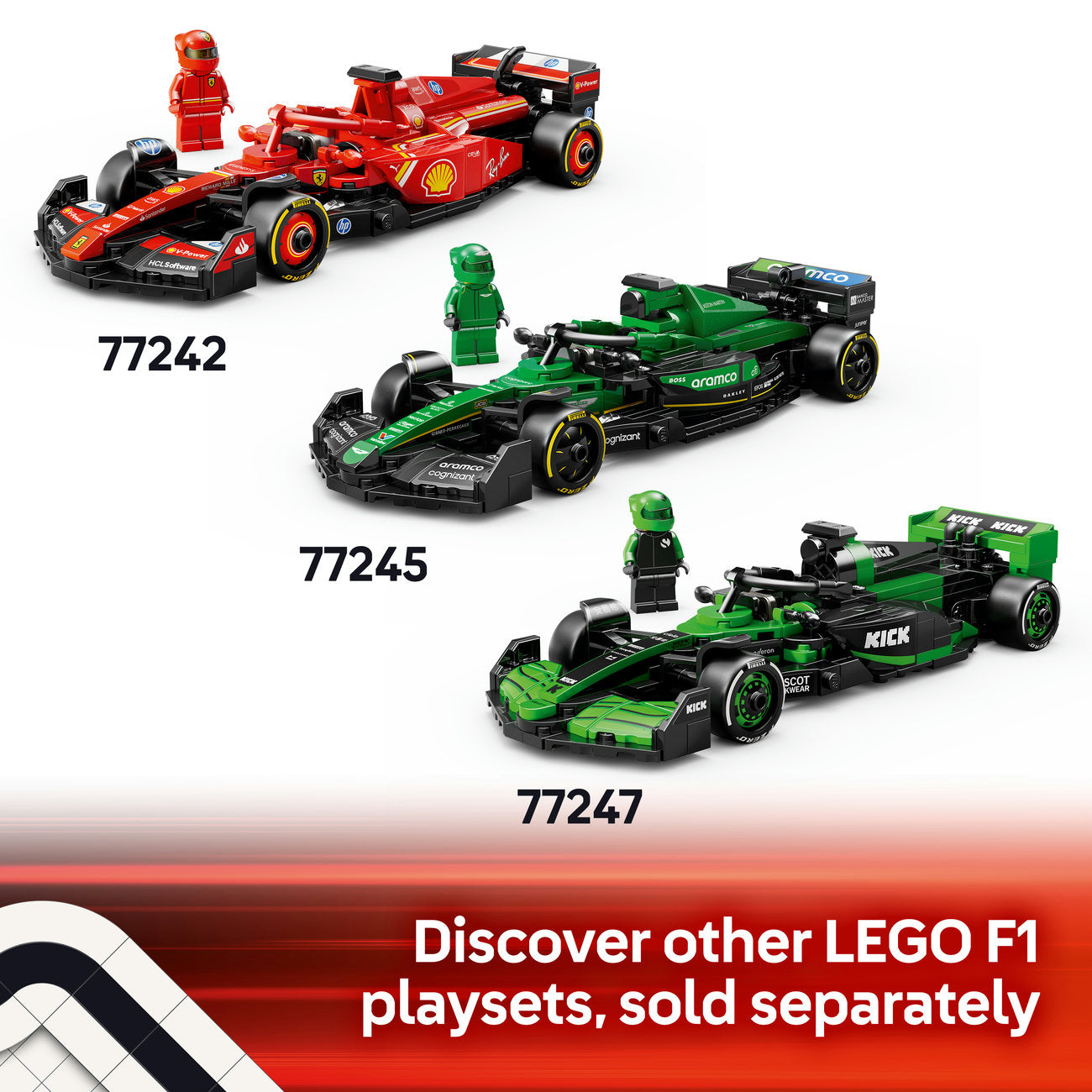 LEGO Speed Champions 77249 Voiture de course F1® Williams Racing FW46