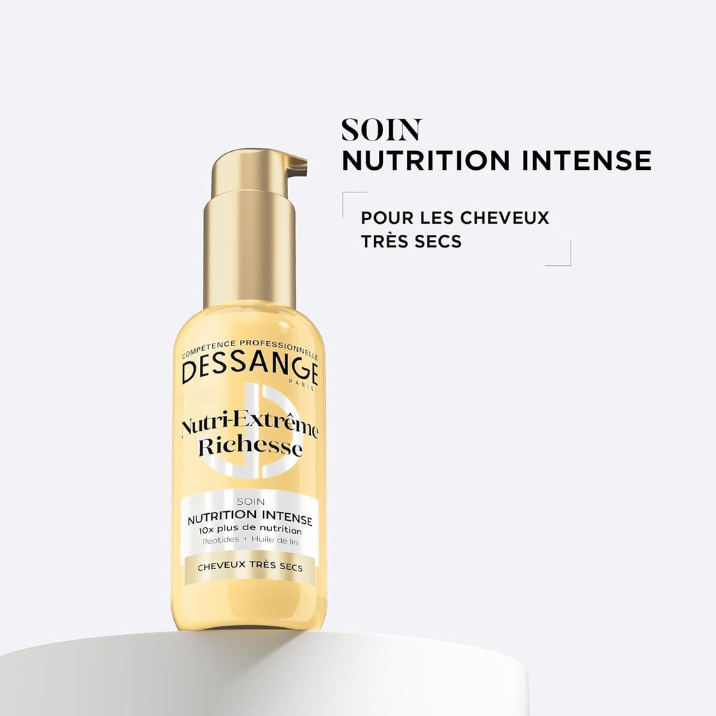 DESSANGE Nutri-Extreme Richesse Nutrition Intense Après-Shampooing Sans Rinçage Pour Cheveux Très Secs, 110 ml