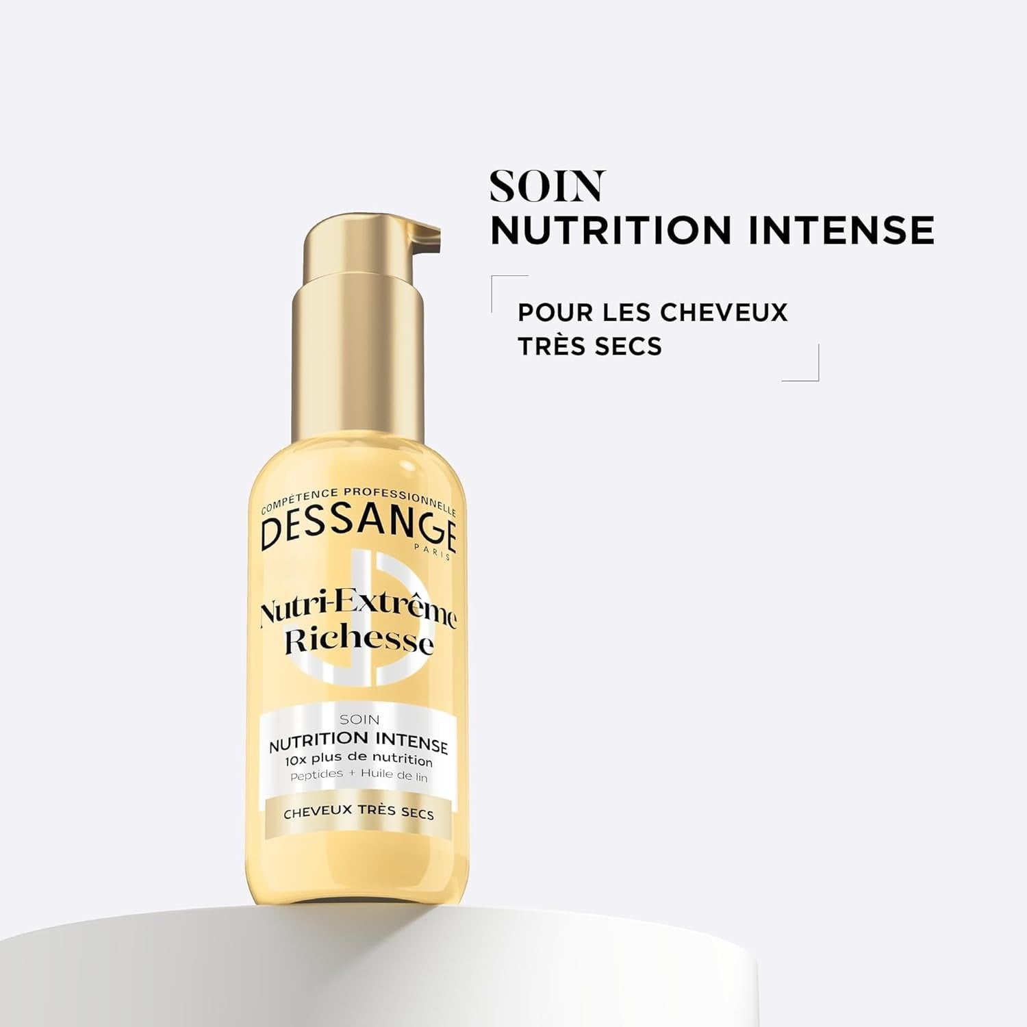 DESSANGE Nutri-Extreme Richesse Nutrition Intense Après-Shampooing Sans Rinçage Pour Cheveux Très Secs, 110 ml