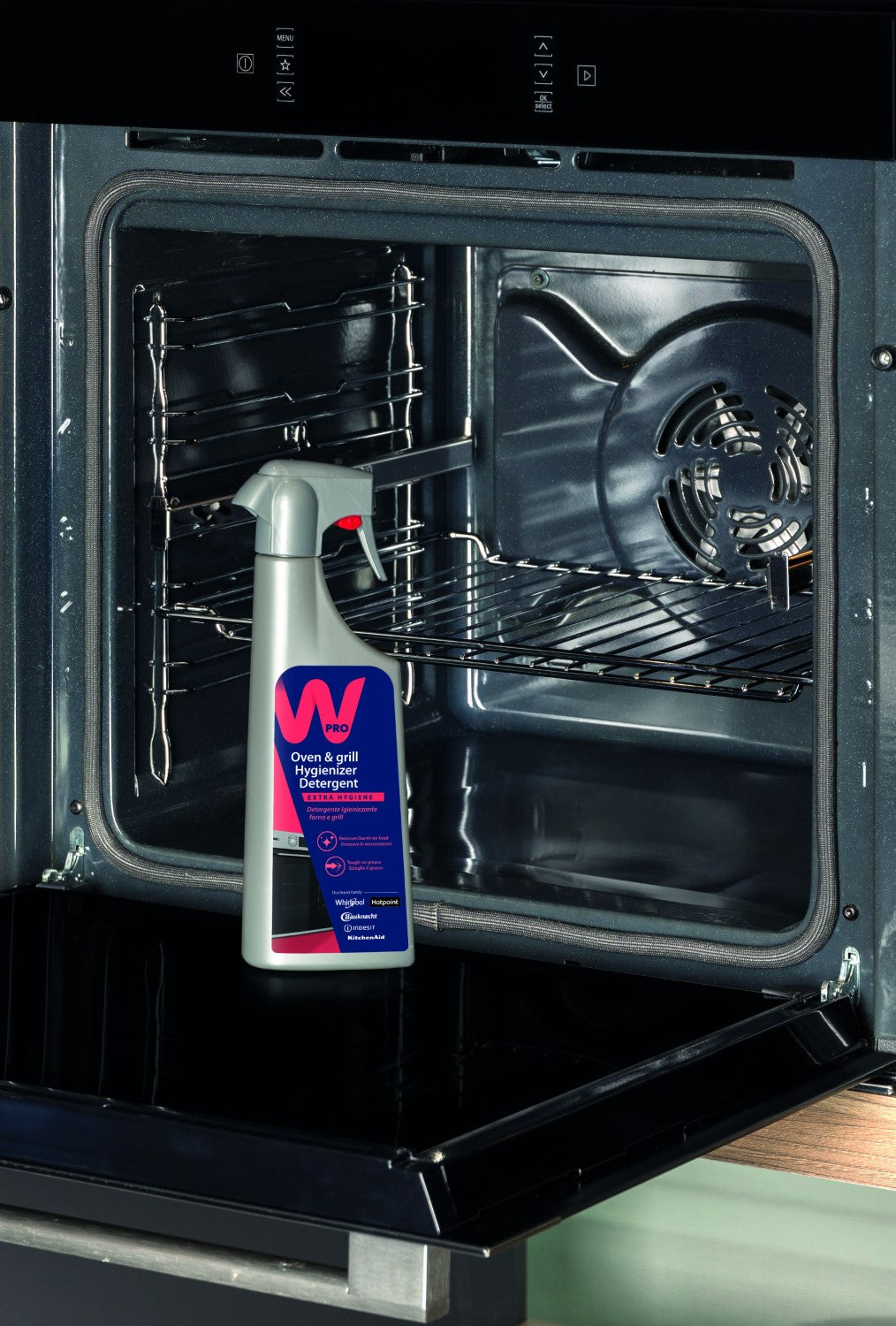 Wpro ODS413/2 : Spray dégraissant pour four 500 ml
