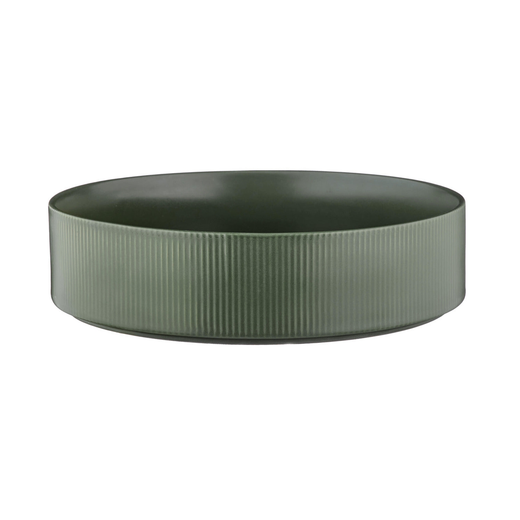Björn Lot de 2 saladiers olive SCANDI - Ø21,5/Ø27,5 cm