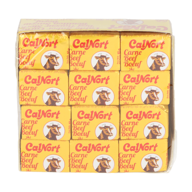 Calnort Cubes de bouillon de bœuf - 10 g