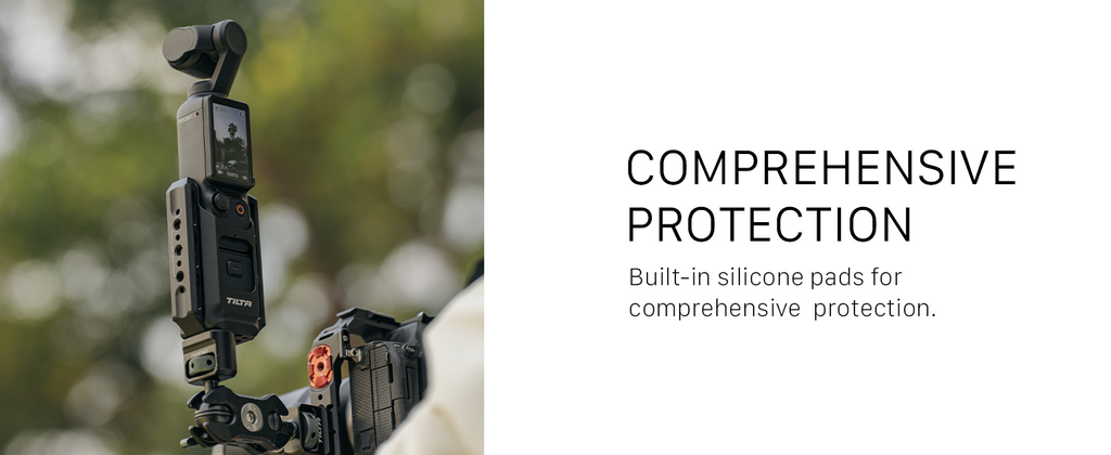 Tilta TA-T65-AME-B Adaptateur d'extension de montage pour DJI Osmo Pocket 3 - Noir
