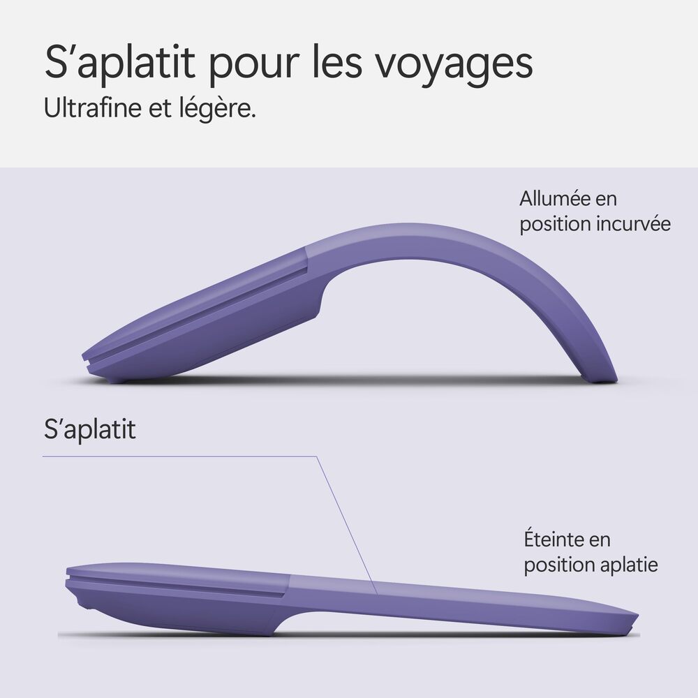 MICROSOFT Surface Arc Souris - Violet